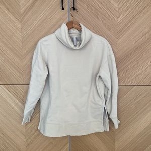 Athleta 24/7 Funnel Neck Sweatshirt, Putty SIZE XS     #502851 T0829